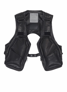 long - term storage COW LEATHER DEEP-FRY HOLSTER BAG VEST