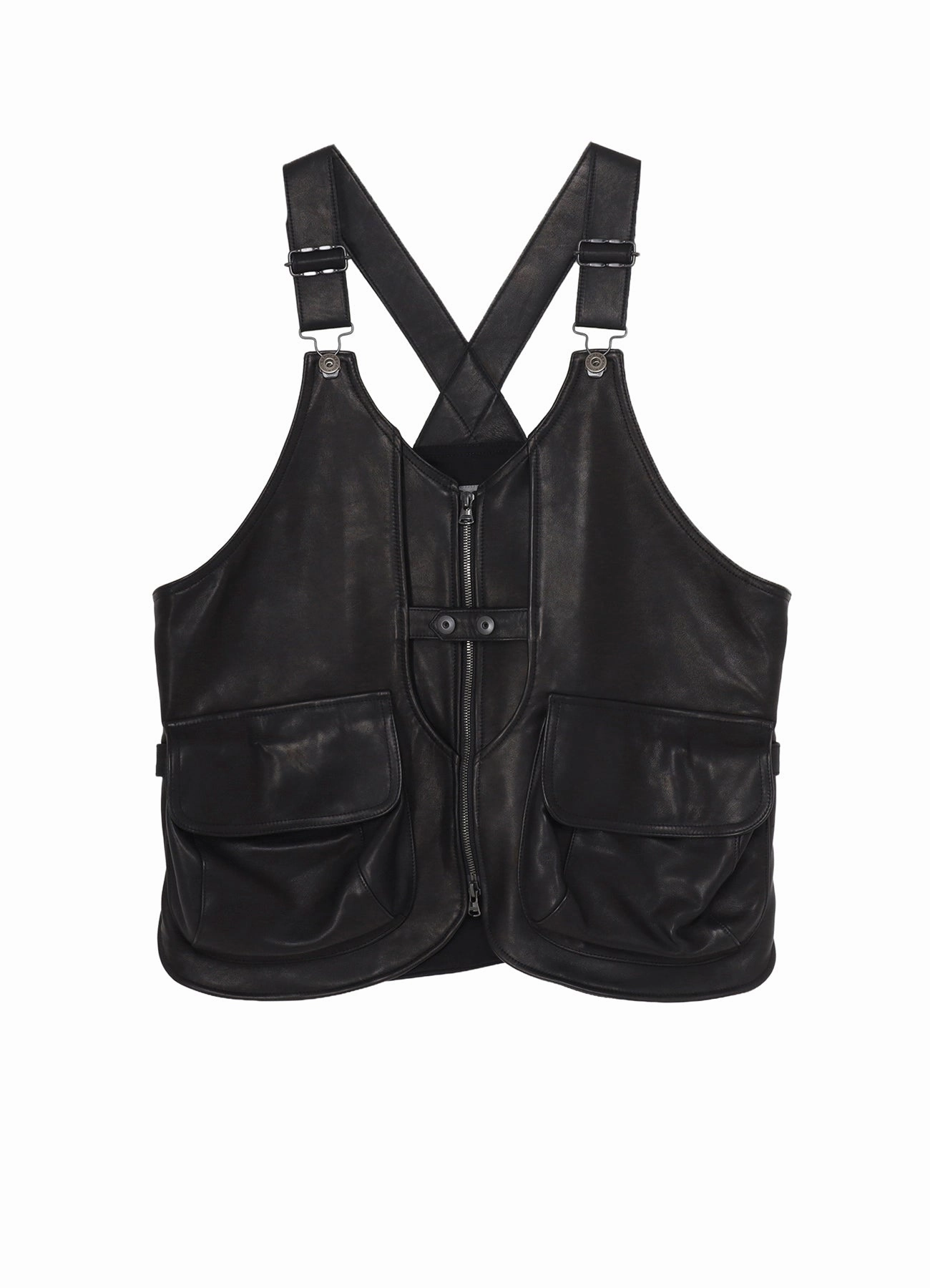 waterproof COW LEATHER DEEP-FRY TECH VEST