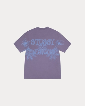 WES PALMS PIG DYED TEE Chill Vibes Running Speed