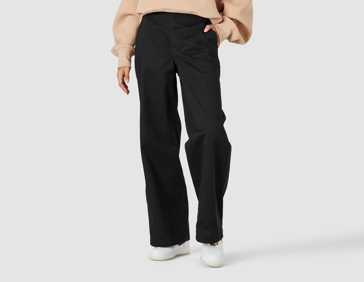 Dickies Women's Wide Leg Work Pant / Black tailored look