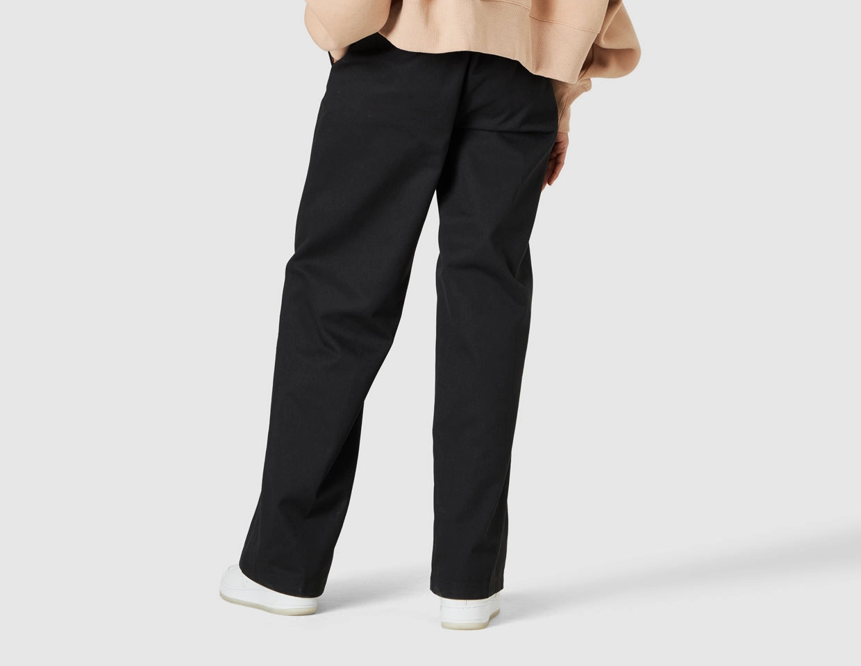 Dickies Women's Wide Leg Work Pant / Black Comfy Flex Core Stretch