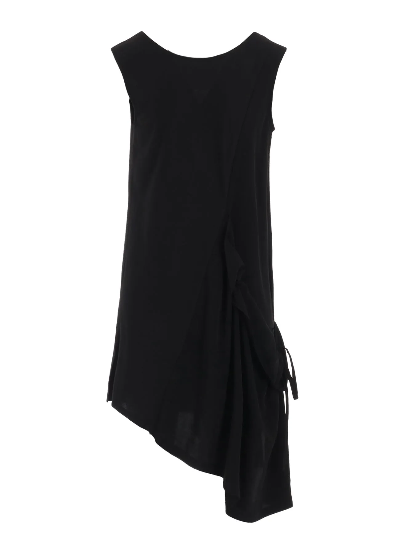 CREPE de CHINE SLEEVELESS BLOUSE Reinforced Seams Tailored Style