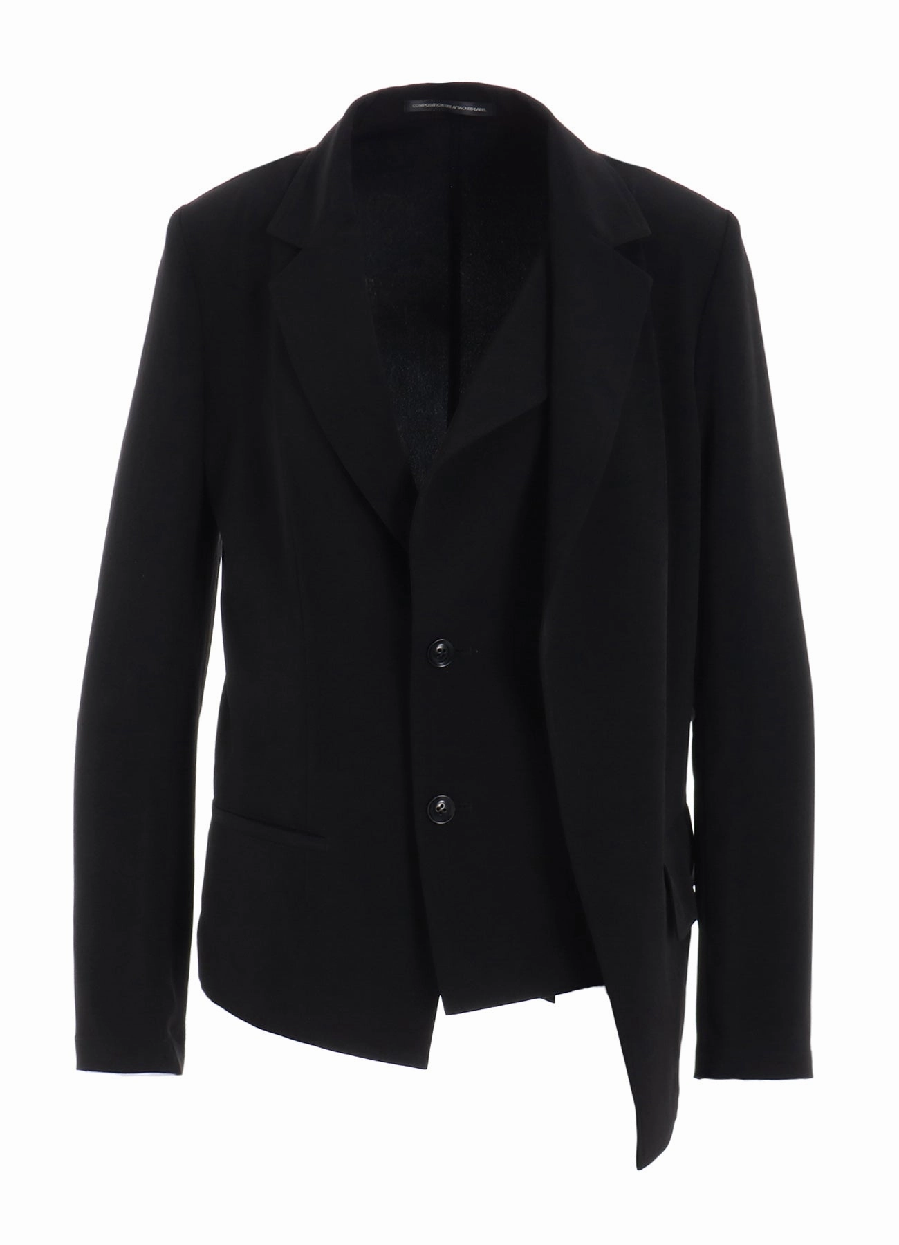 Four Way Stretch Hooded Option CREPE de CHINE 2 LAYER JACKET