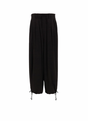 Urban Wear StaticResistantMaterial CREPE de CHINE BALLOON PANTS