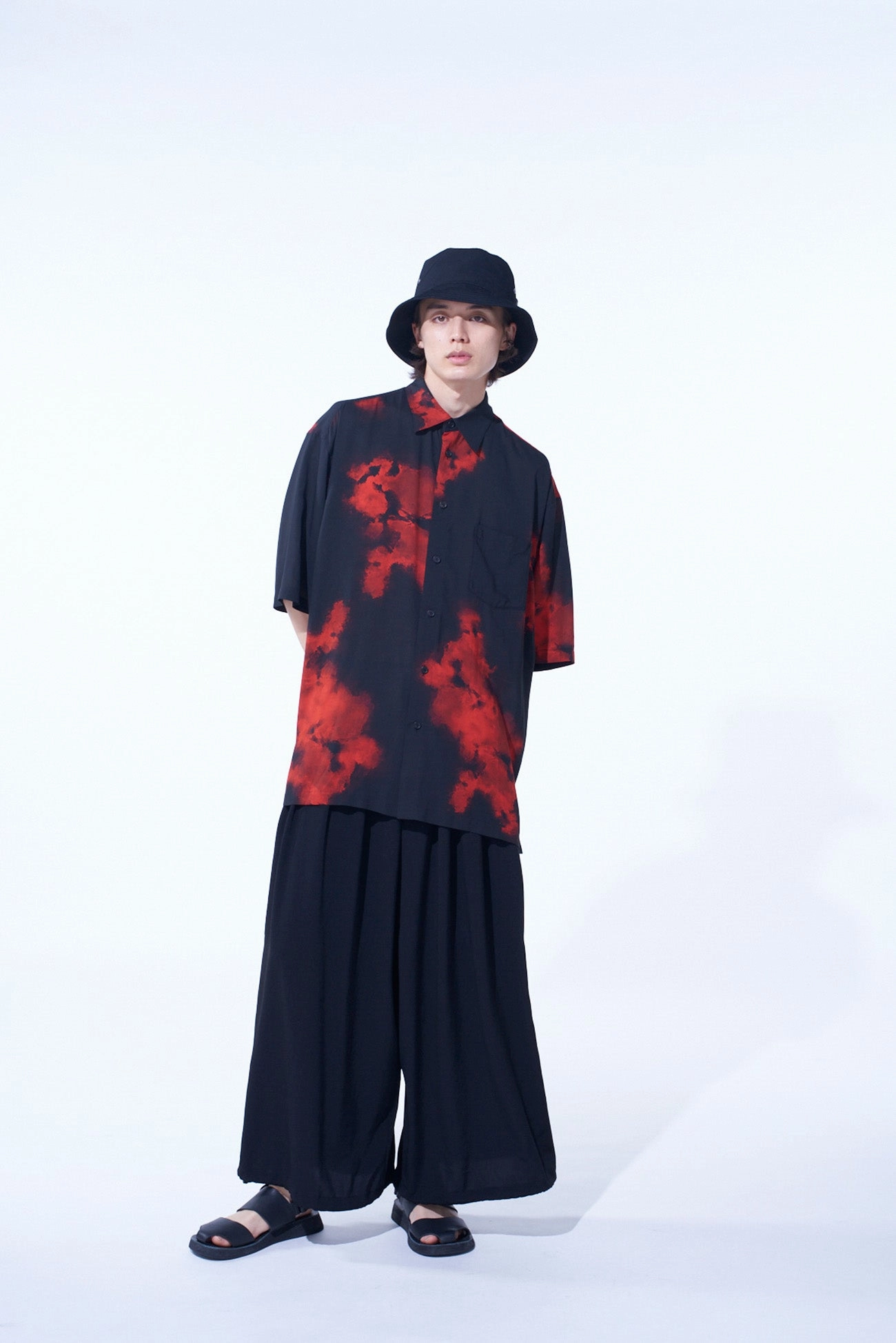 Comfy Wardrobe Modular Pocket System CREPE de CHINE BALLOON PANTS