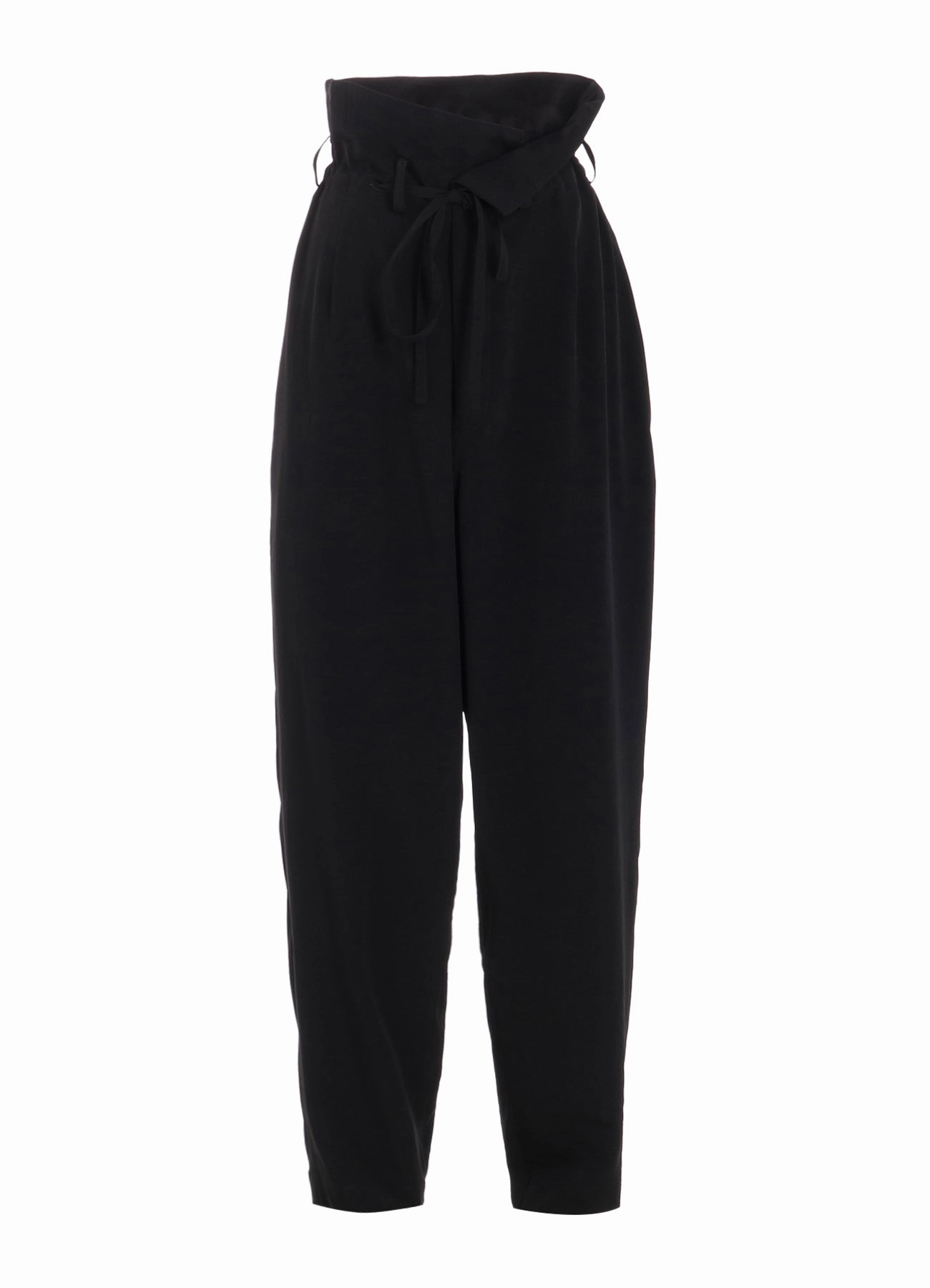 CREPE de CHINE HIGH WAIST PANTS Cozy Look