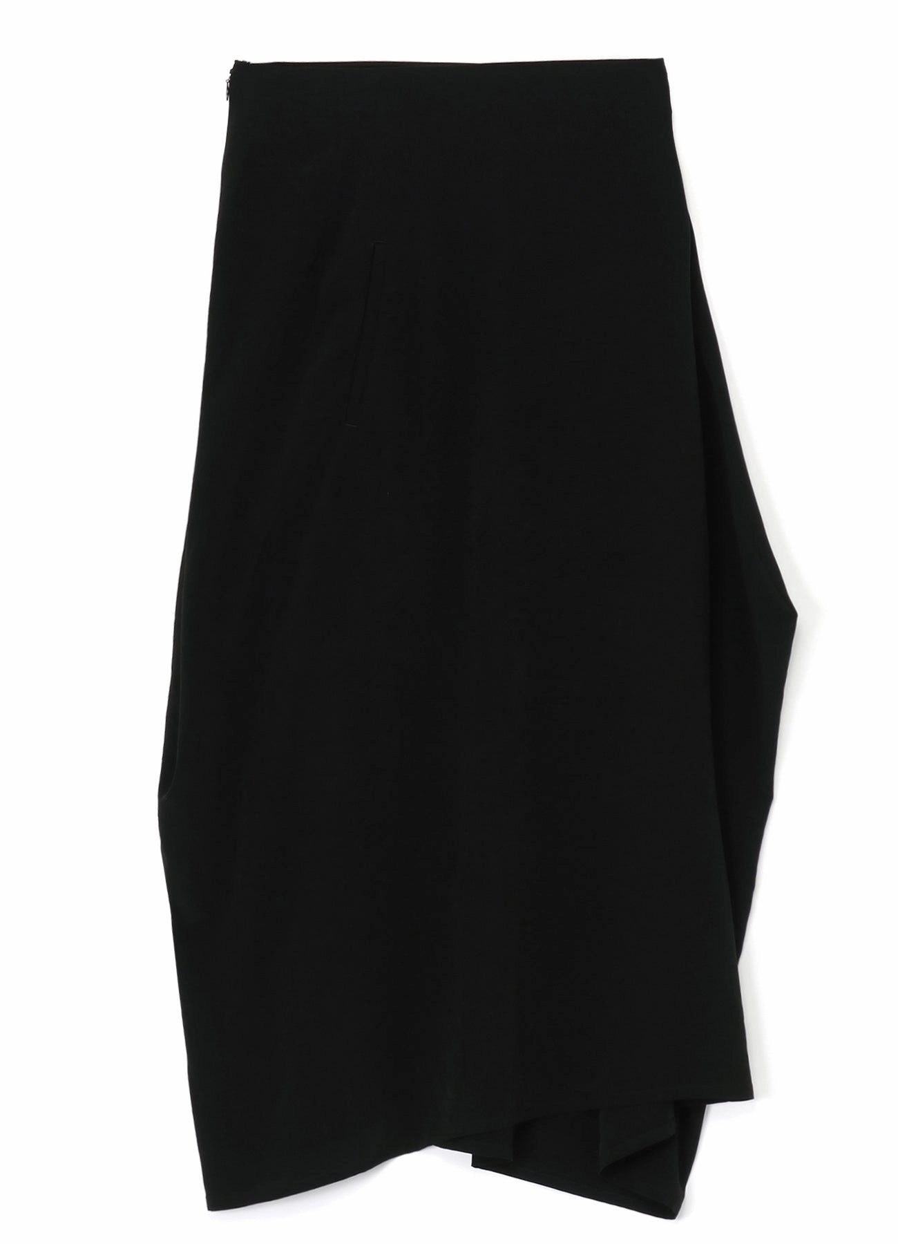 Summer Friendly CREPE de CHINE PANEL TUCK FLARED SKIRT