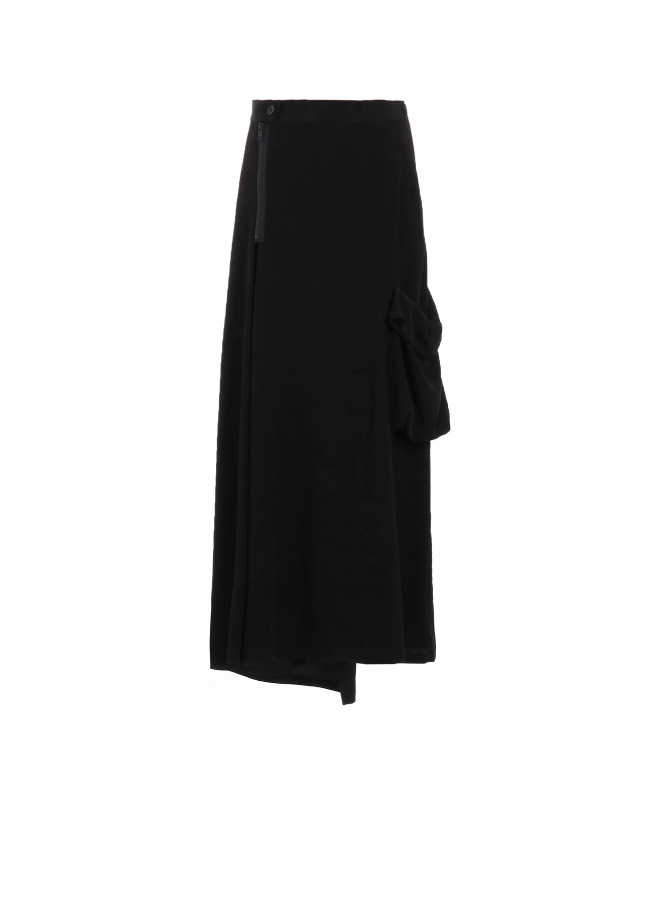 Light Aesthetic CREPE de CHINE POCKET SKIRT
