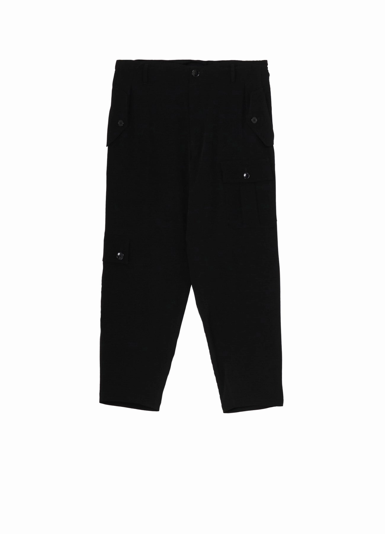 CREPE DE CHINE POCKET SLIM PANTS Modern Layer Machine washable