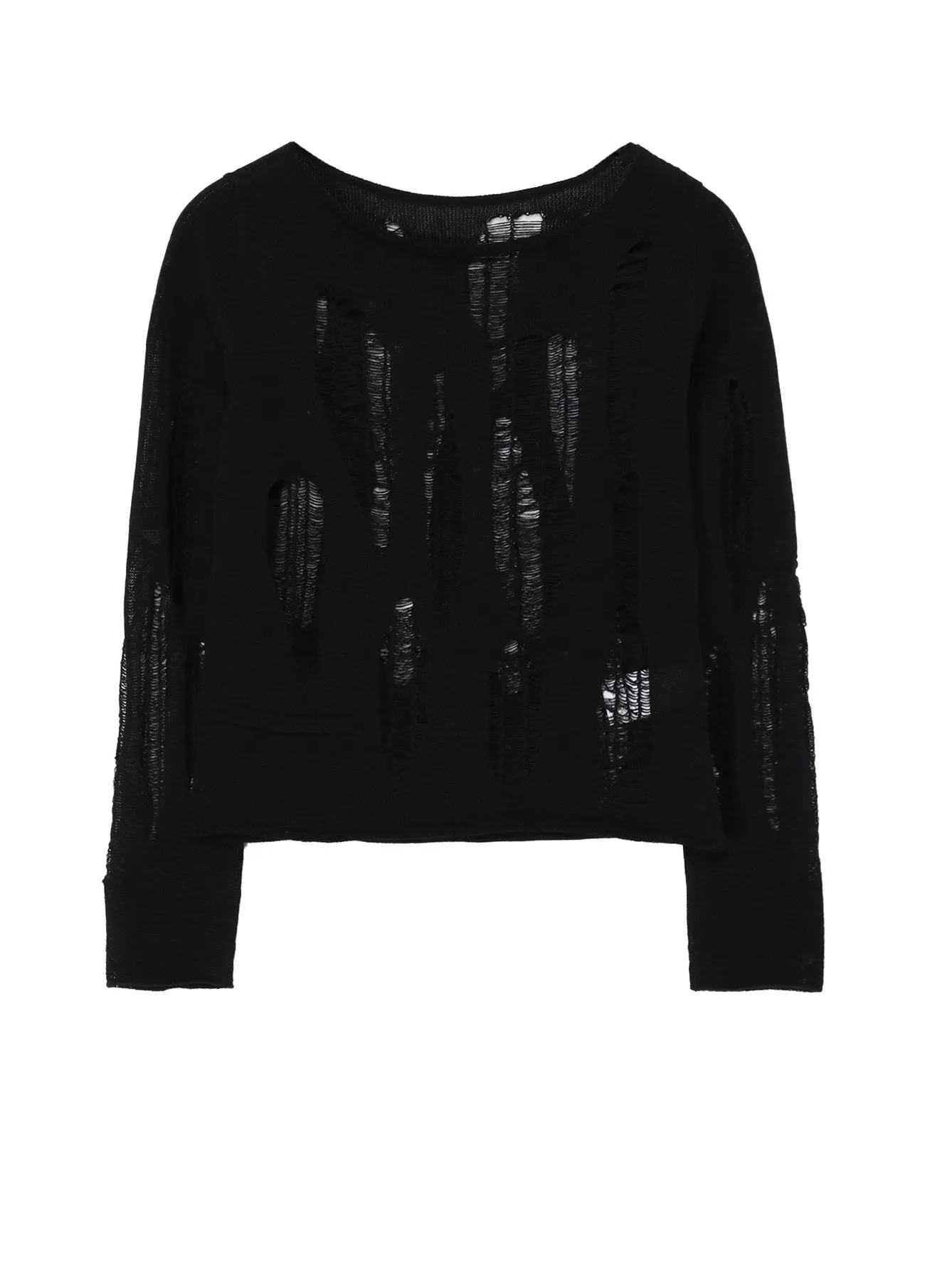 Low Maintenance Relaxed Trend CRUSH PLAIN STITCH CRUSHED SWEATER