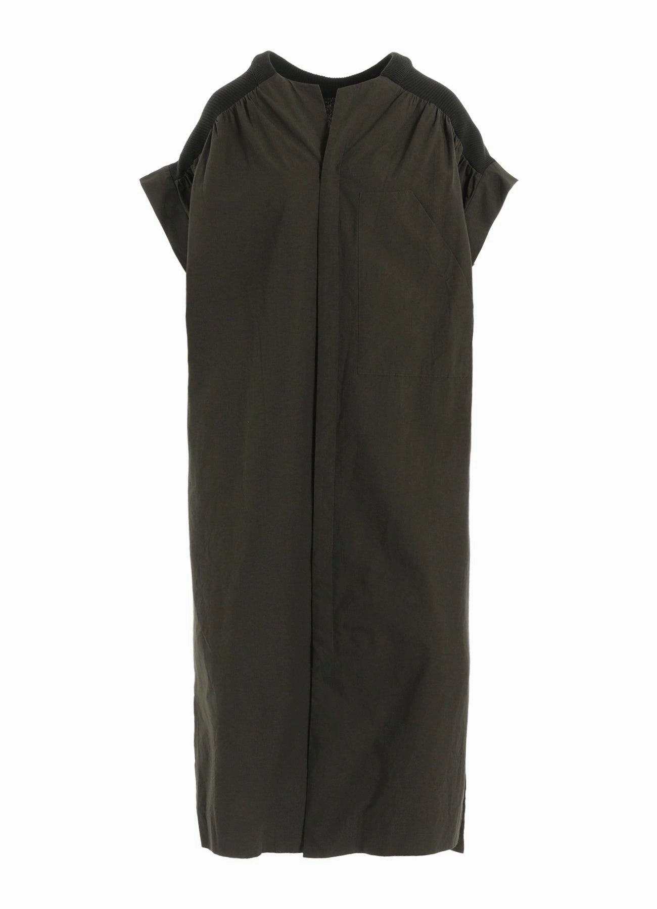 Travel Comfort All-Season Comfort COTTON/LINEN RIB FLY OPEN DRESS