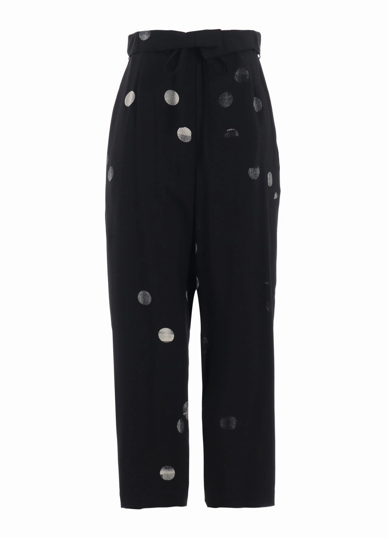 CU/RY GABARDINE DOT HIGHT WAIST PANTS Minimal Look
