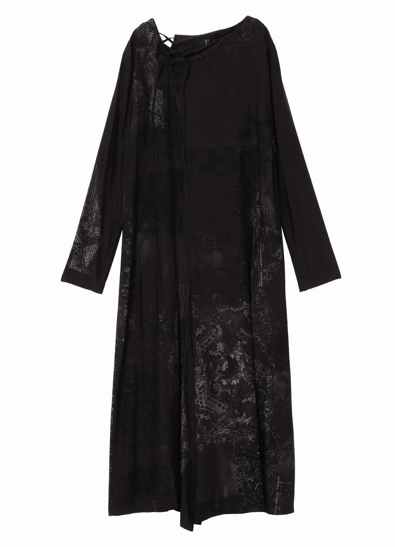 CU/ TWILL LACE DESIGN PT LACE UP DRESS Soft Vibe