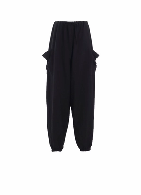 Casual Performance Wear Cu/W HIGH TWISTED GABARDINE RELAXED FIT PANTS