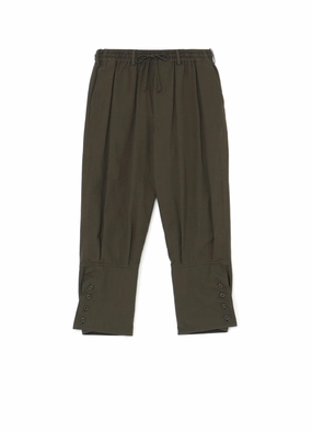 Wind Resistance 20/COTTON TWILL HEM-SWITCHING PANTS