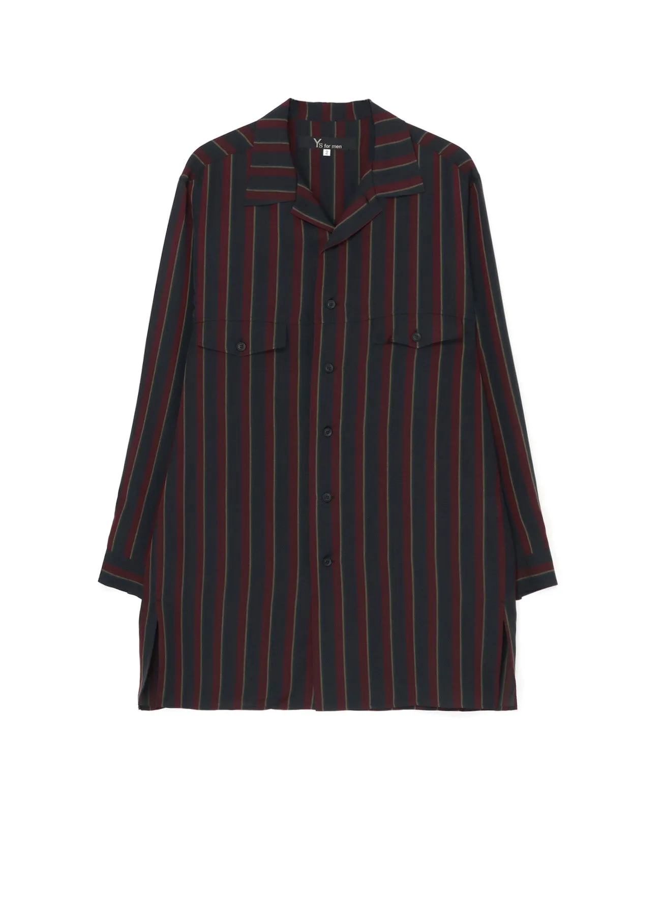 CUPRA STRIPE PIGMENT BLOUSE WITH FLAP POCKET Classic Design Year-Round Favorite