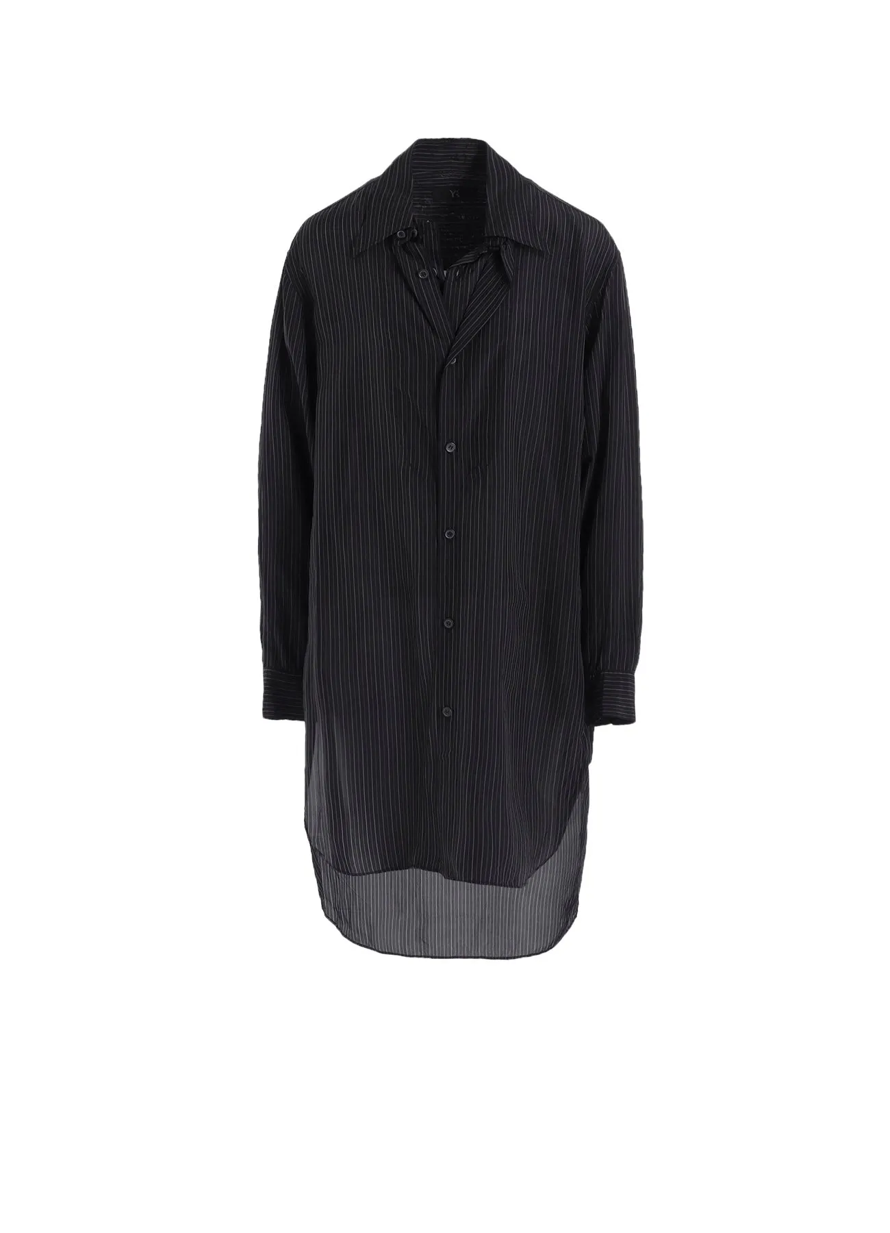 CUPRO STRIPE DOUBLE FRONT SHIRT No Bulk Layering System