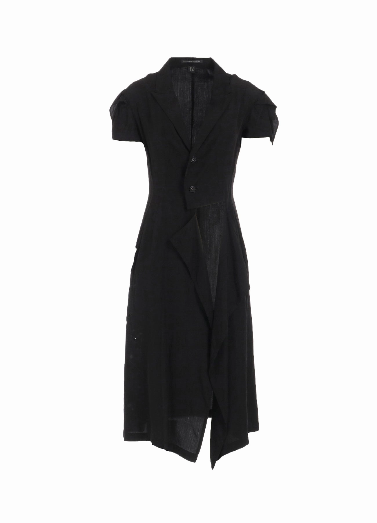 CUPRO/DUNGAREE BALLER LACE SQUARE CLOTH SLEEVE JACKET Wind Resistant Design Minimal Look