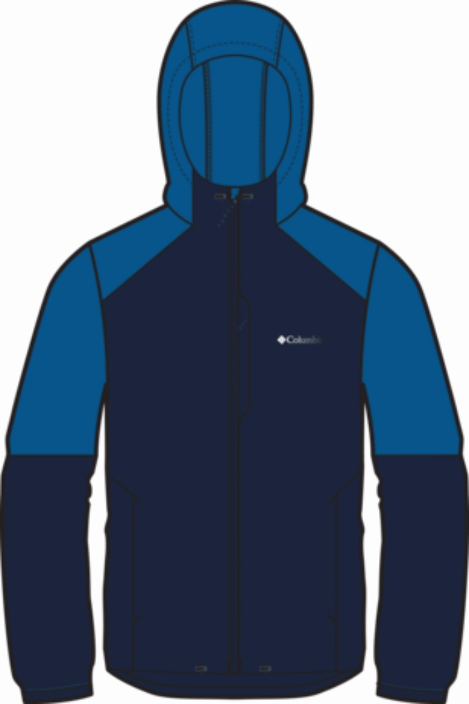 Columbia Tech Nylon HD Jacket Men Leather Upper