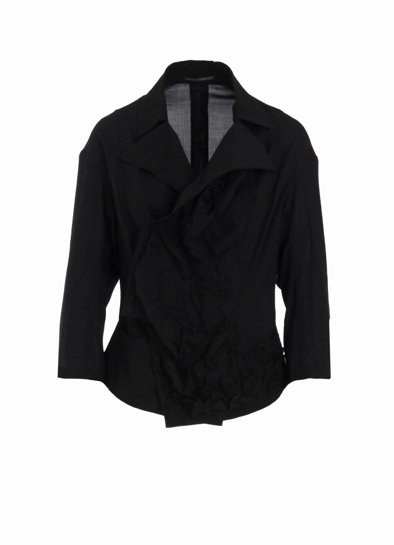CUT-OUT COLLAR JACKET Adjustable Wear no pocket