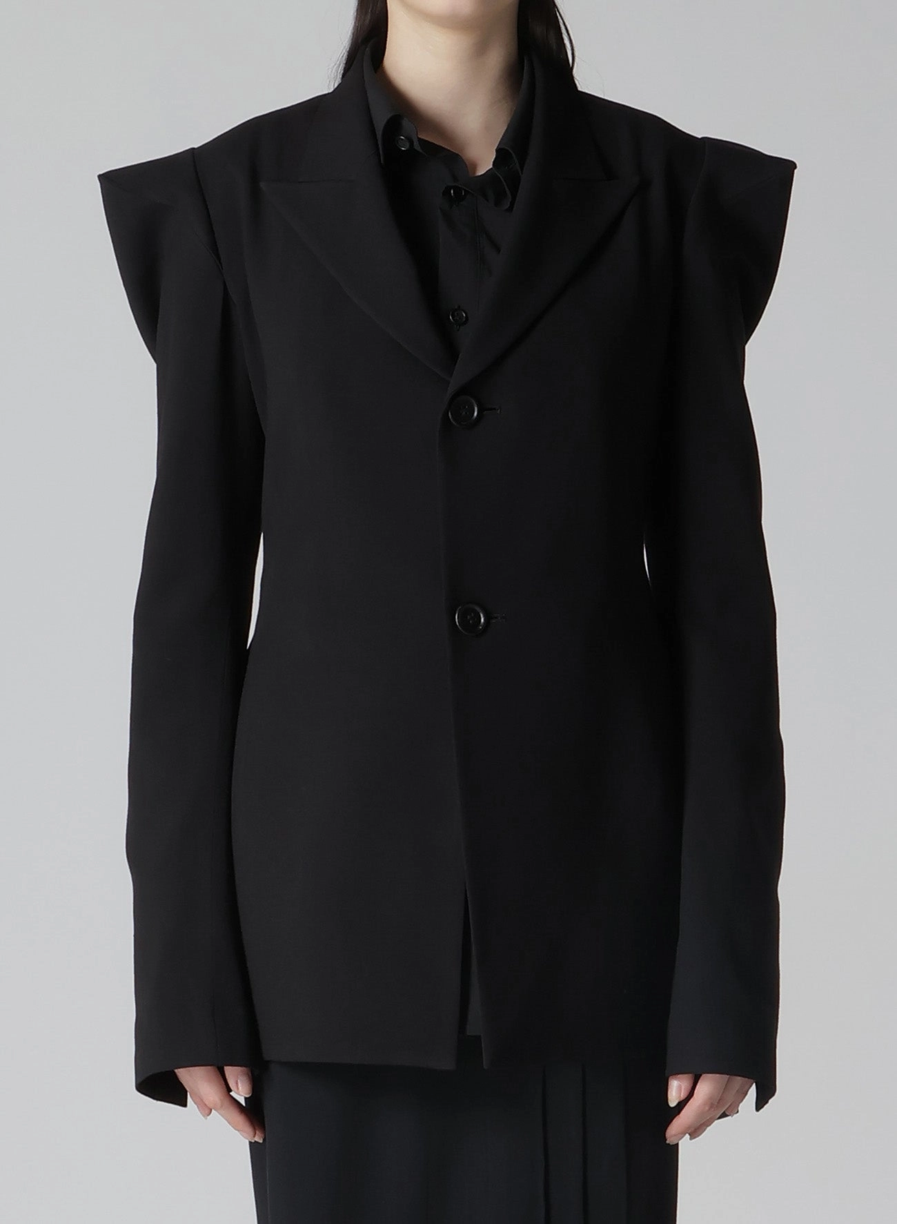 Soap DAMAGED GABARDINE SLV GUSSET JACKET