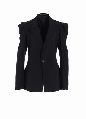 DAMAGED GABARDINE SLV GUSSET JACKET Windproof Barrier subtle style