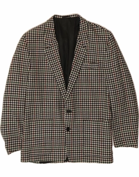 DANIEL HECHTER Mens Blazer Jacket UK 38 Medium Multicoloured Classic Professional Style Perfect Look