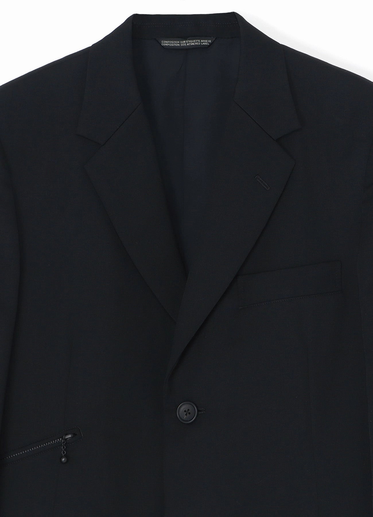 COSTUME D'HOMME WOOL GABARDINE 2-BUTTON JACKET Organizer