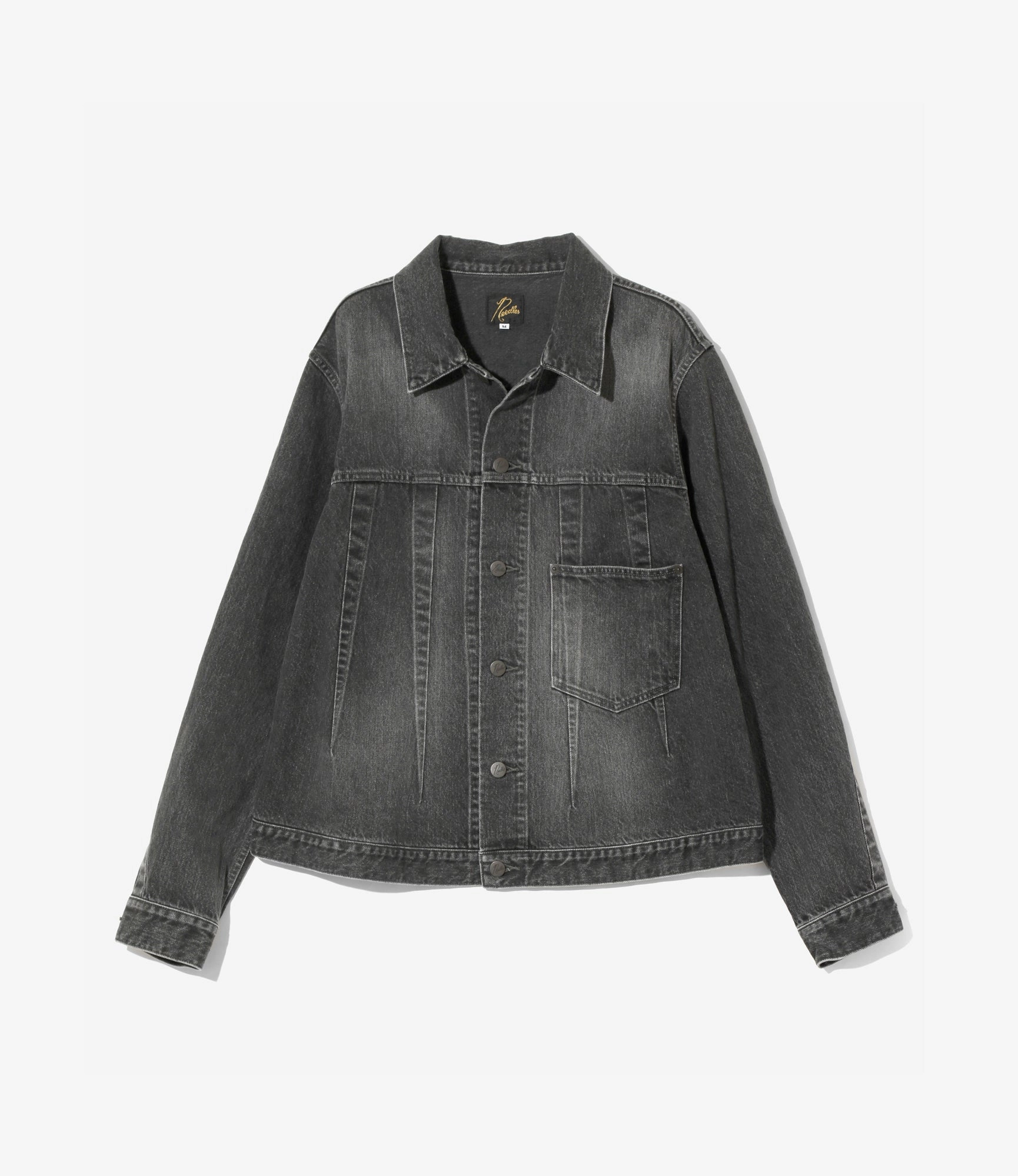 Promulgate Individual-sports Darts Jean Jacket ?C Black 12oz Denim