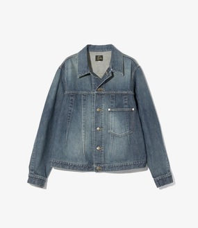 Darts Jean Jacket ?C Indigo 12oz Denim High Collar Support Cozy Design