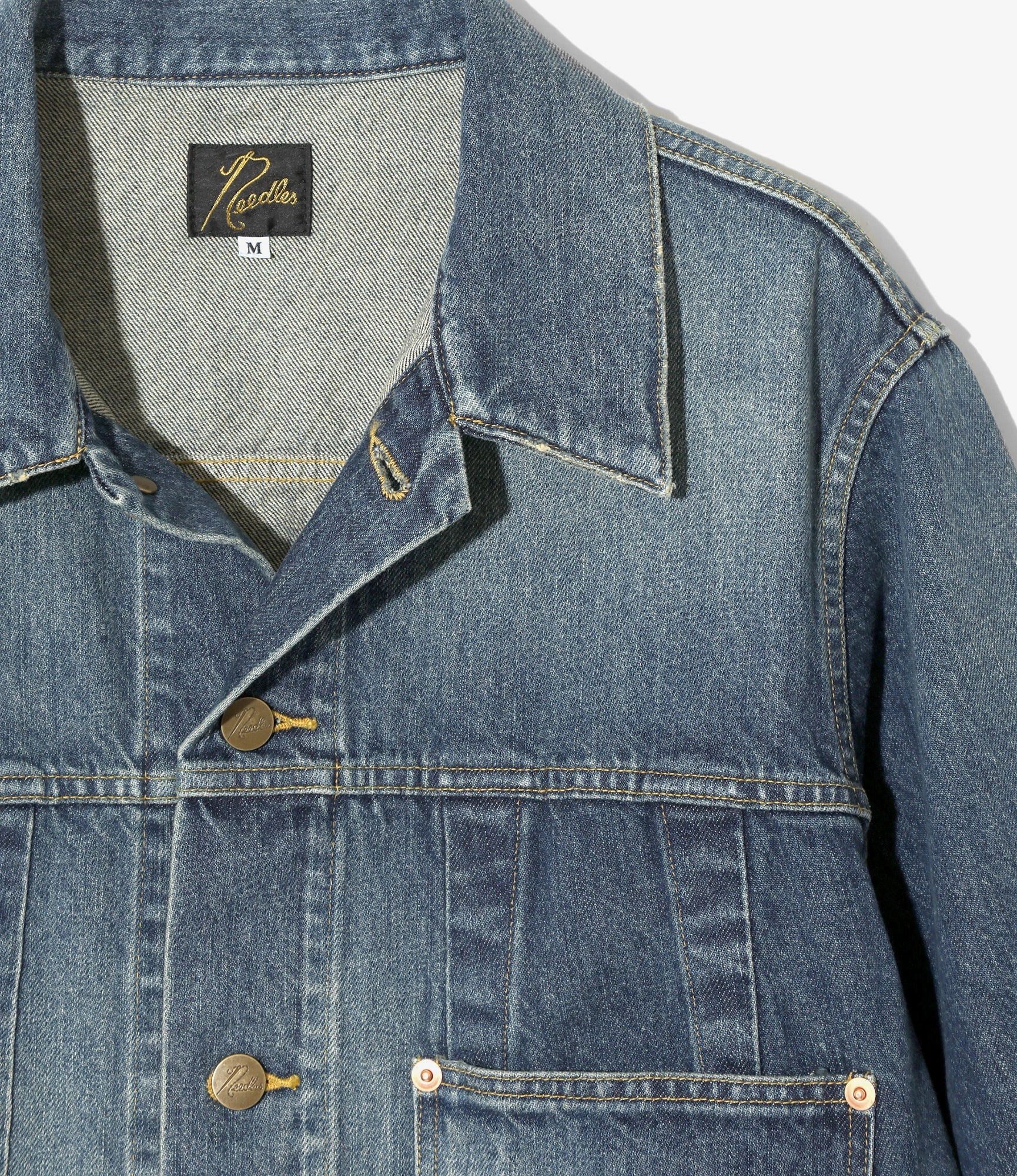 Improve Premium Jacket Darts Jean Jacket ?C Indigo 12oz Denim