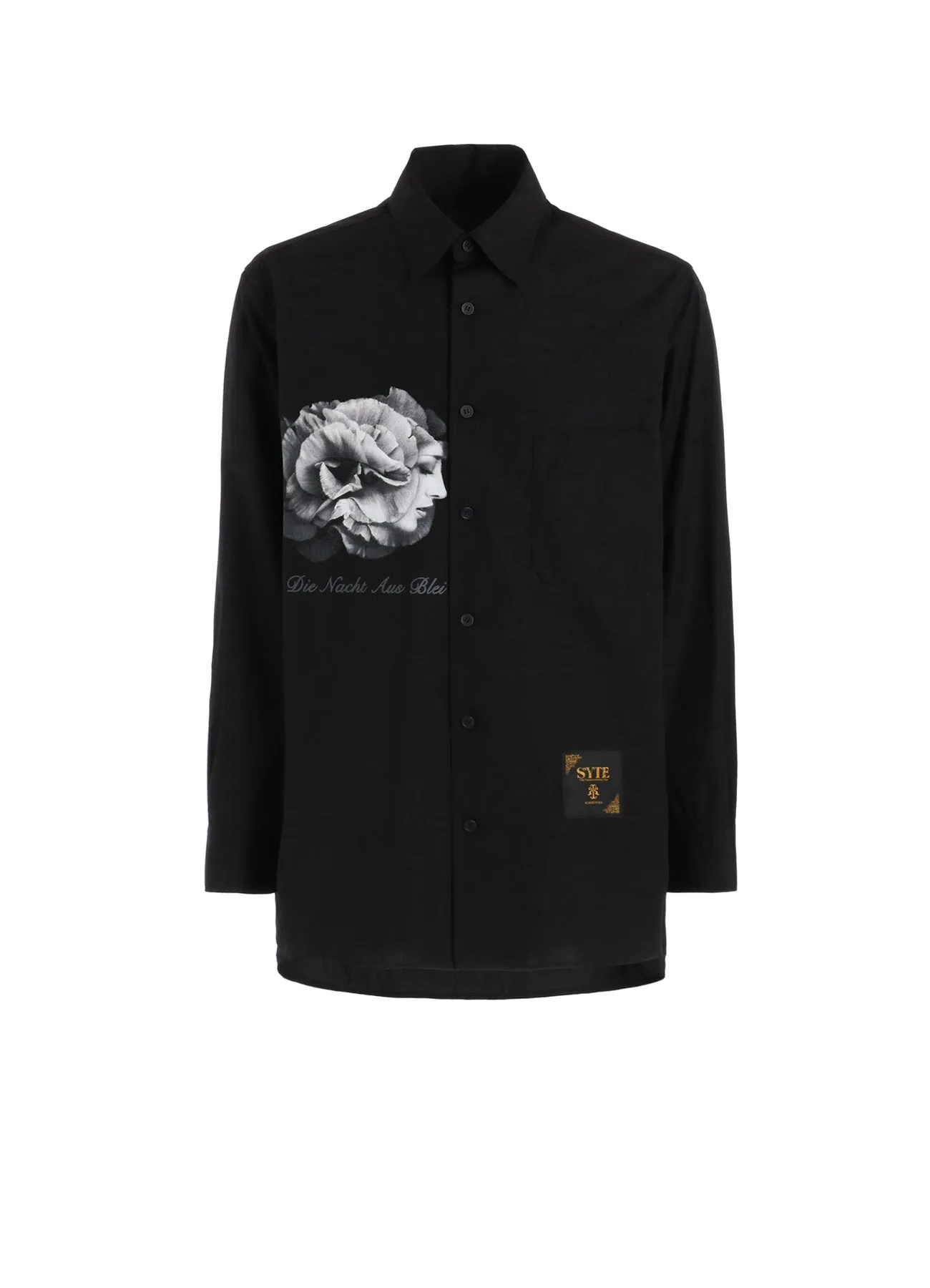 Mountain Escape S'YTE x KOICHI IYODA ARTWORK PRINTED SHIRT -Die Nacht aus Blei-