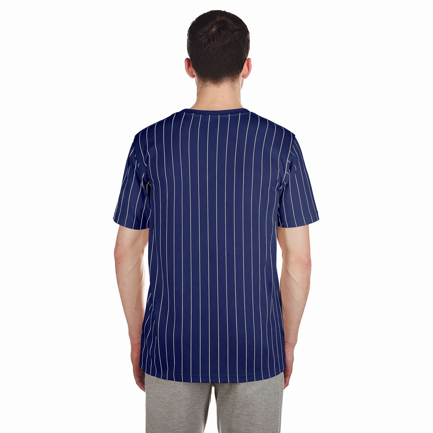 Street Trendy Trendy Wearable Dodgers Chrome Pinstripe Tee - Mens