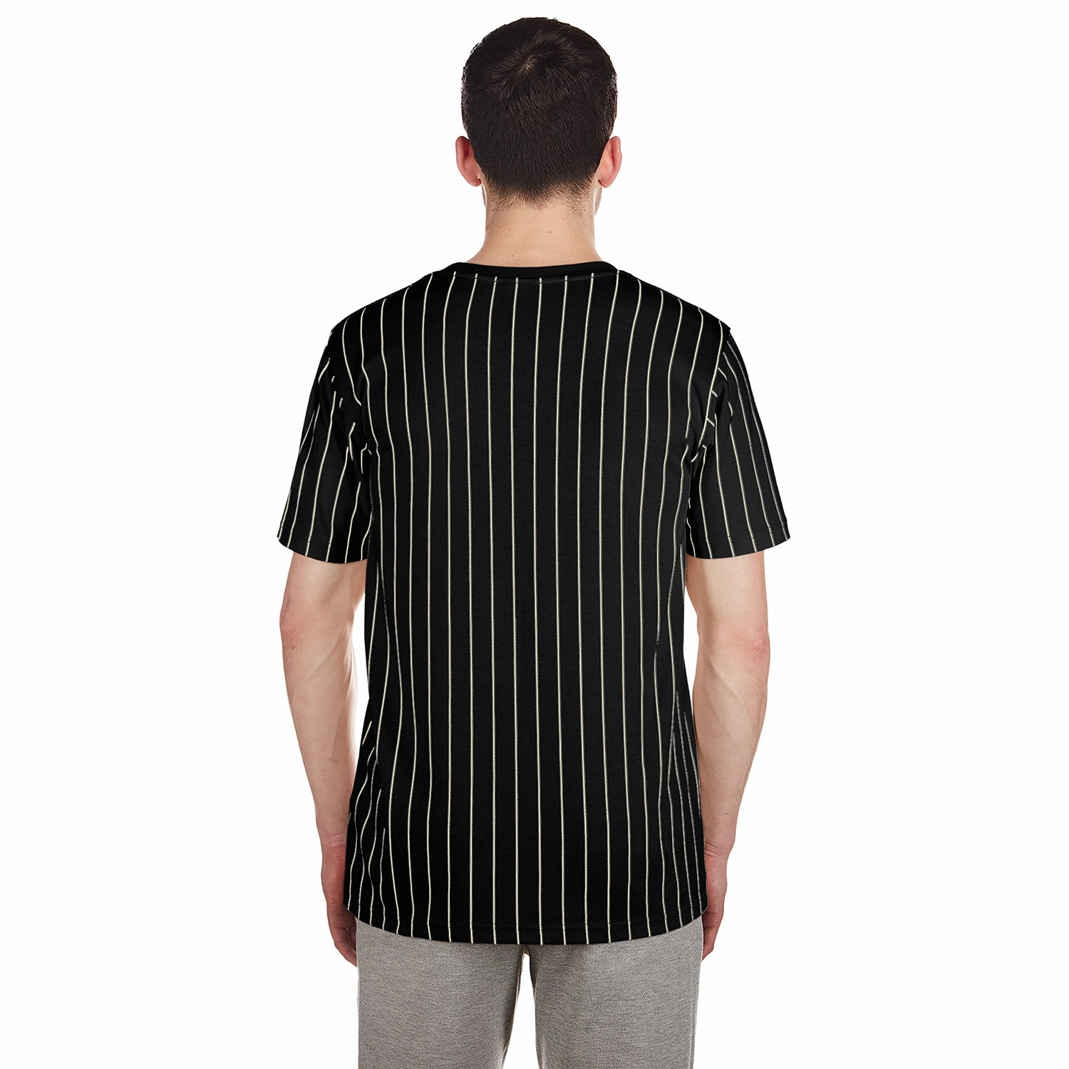 Classic Look Recycled Material Dodgers Chrome Pinstripe Tee - Mens