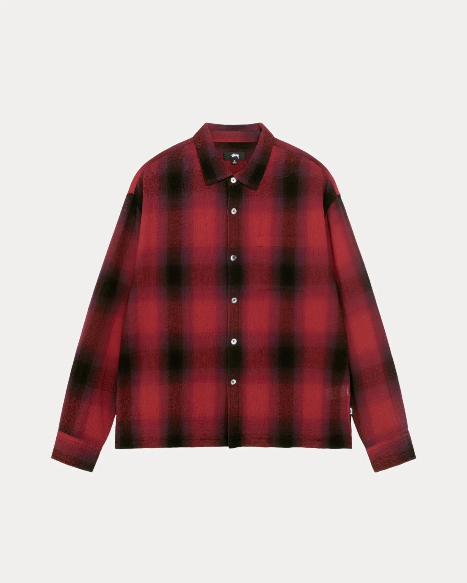 LOOSE WEAVE PLAID SHIRT Lightweight Construction Timeless Piece