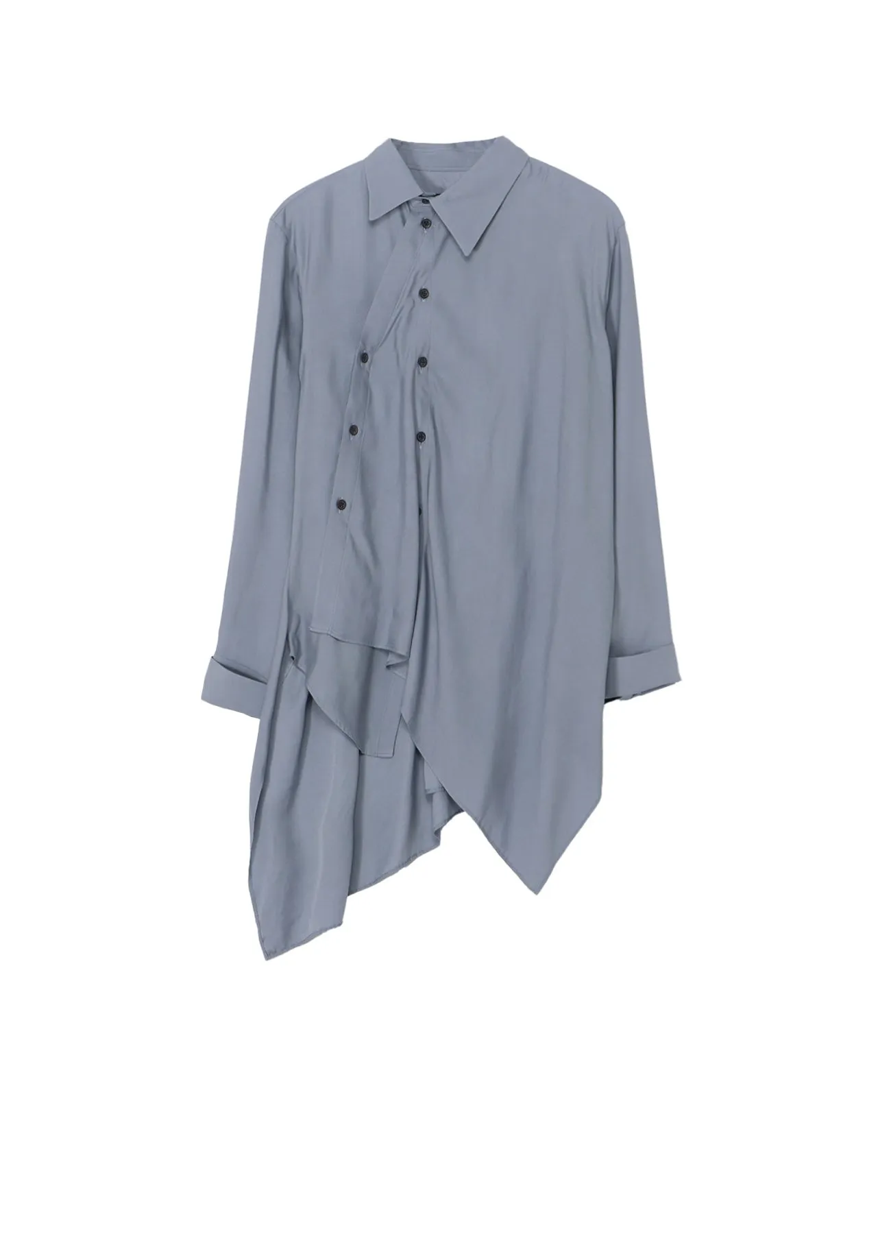 Odorless Binding Tape Winter Comfort Ry LAWN UNBALANCE DRAPED BLOUSE