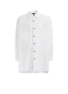 Weekend Style garden party TA/PE CREPE DE CHINE DOUBLE COLLAR BIG SHIRT
