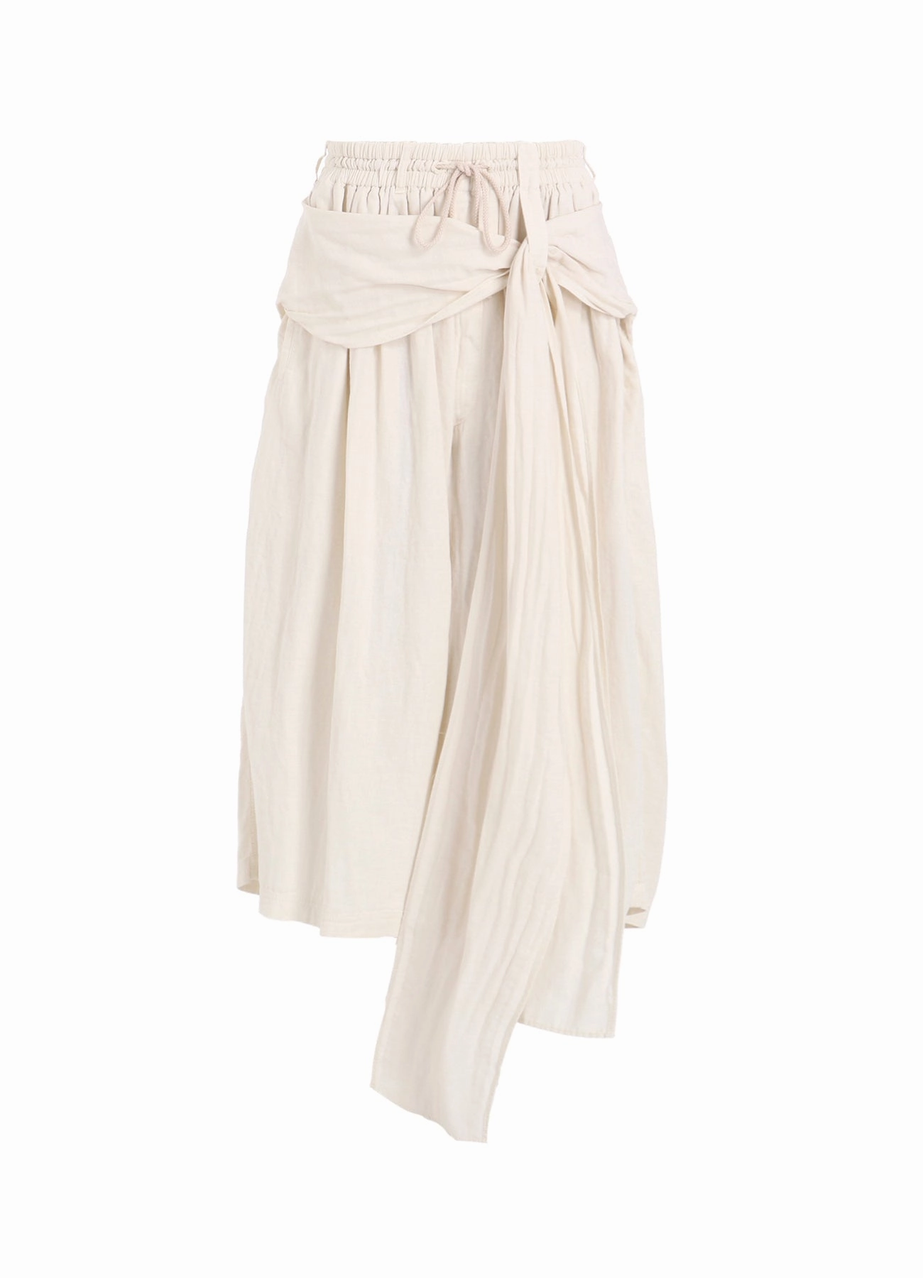 Anti Snag Threading Double Gauze Culotte Pants