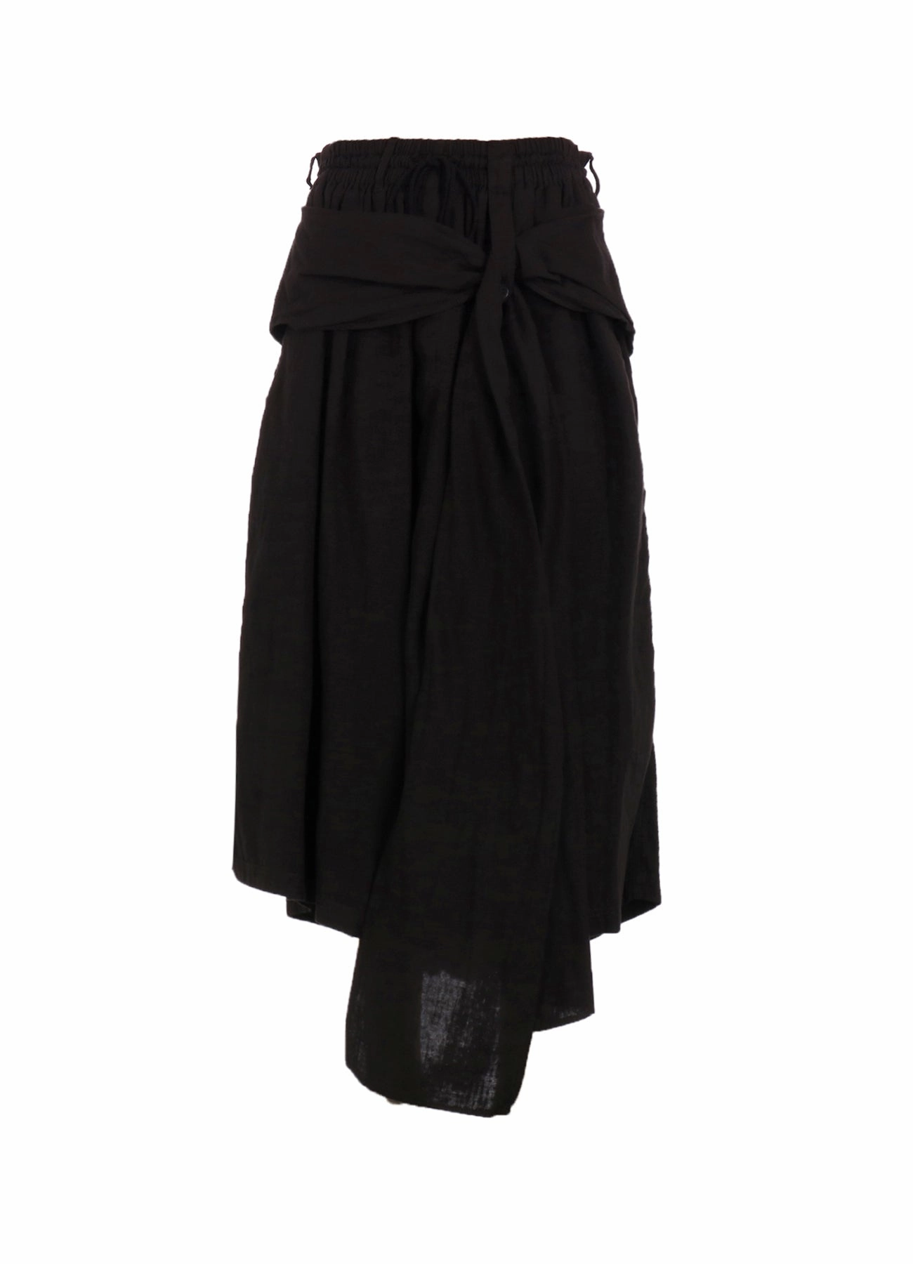 Double Gauze Culotte Pants Minimalist Fit