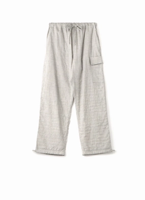 Fit Comfort Relax Fit Design DOUBLE GAUZE PANTS (M)