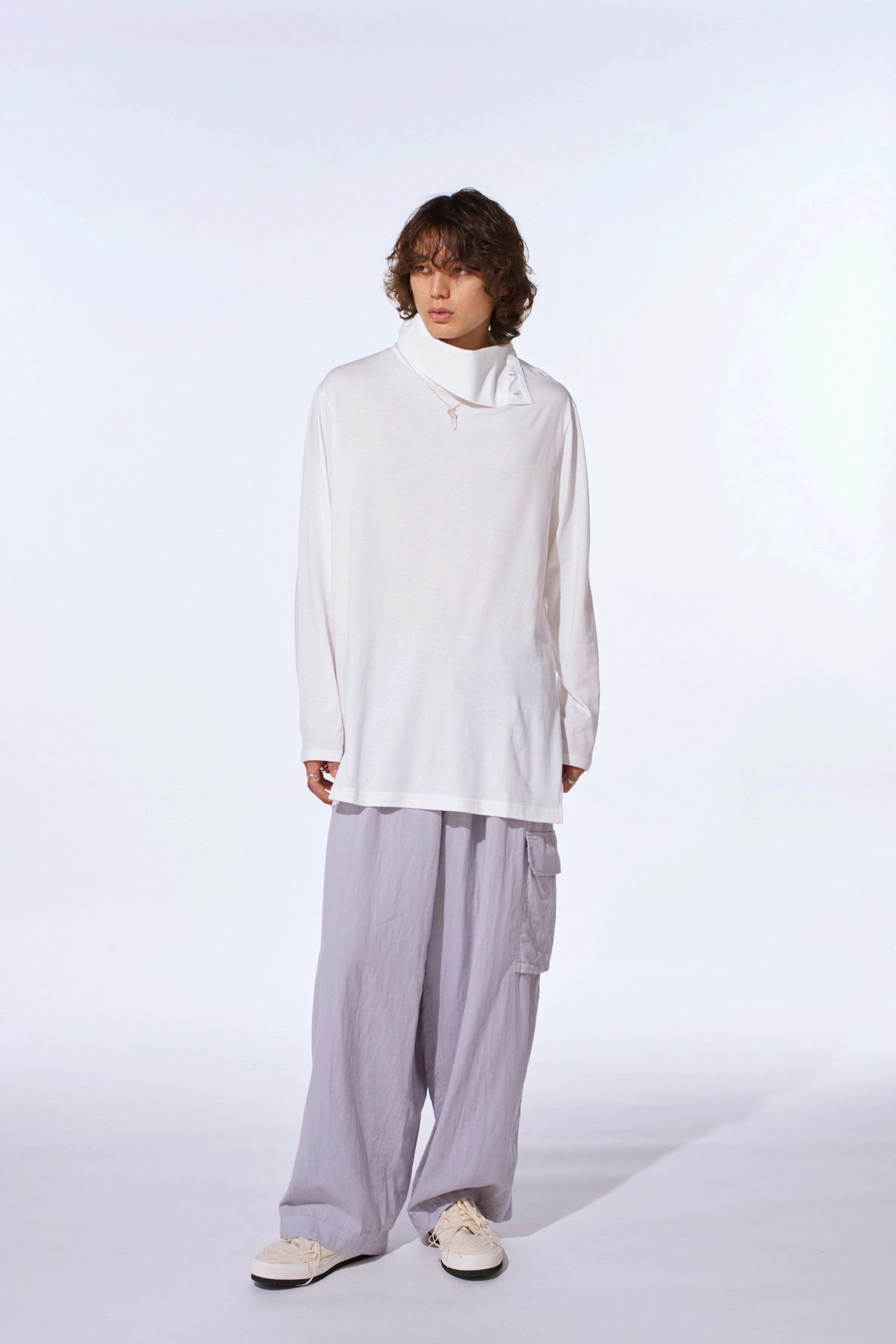 Chill Comfort Wear All-Day Wear Double Gauze Single Cargo Pocket Pants