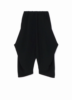 DOUBLE SATIN BIG DARTS PANTS Laser Cut Edges Comfortable Movement