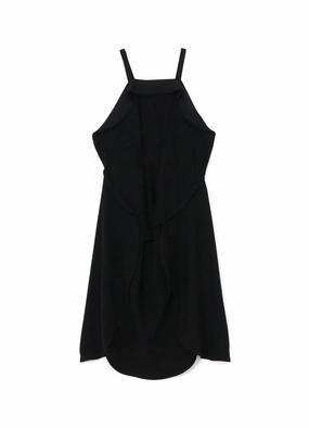 DOUBLE SATIN CIRCLE DRESS Lace-Trim Elegant Outline