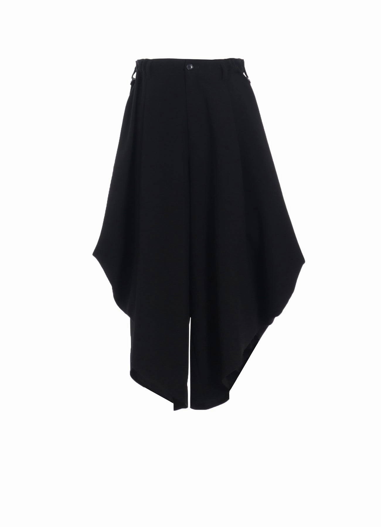 Soft and Light DOUBLE SATIN PANTS WITH D-RINGS