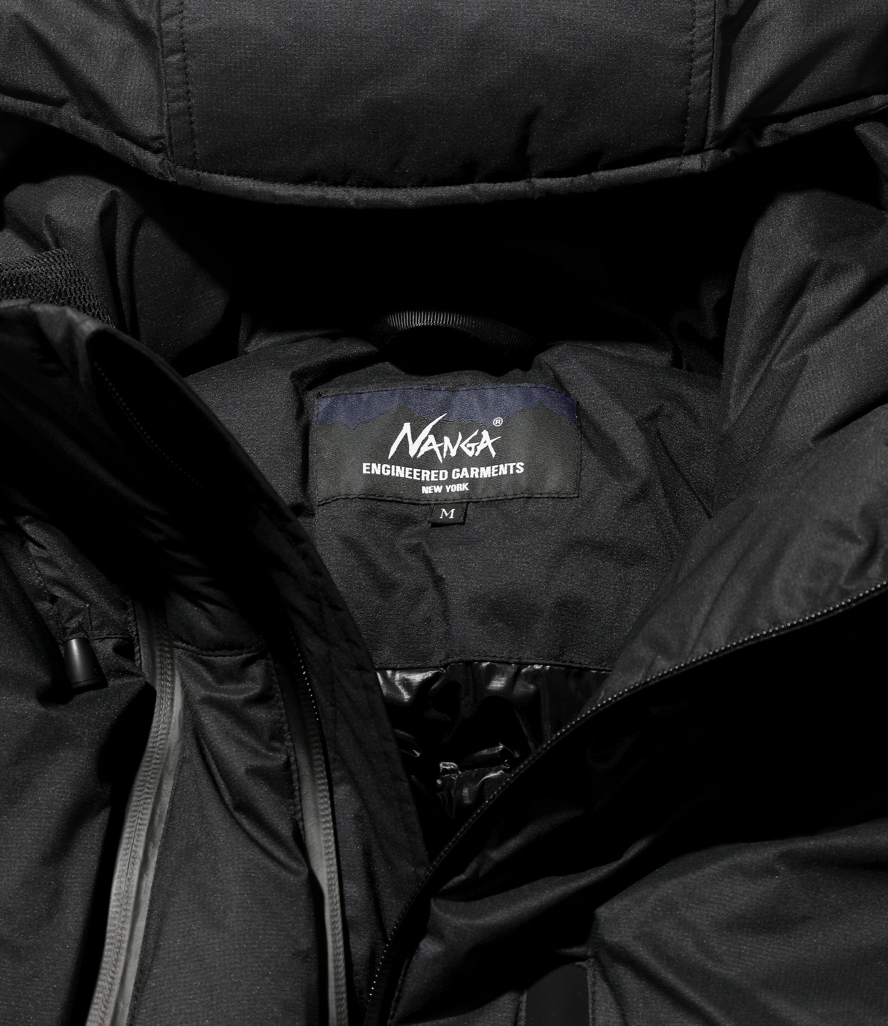 Urban Flexible Durable Reinforced Edges Down Zip Vest ?C Black Ripstop Nylon