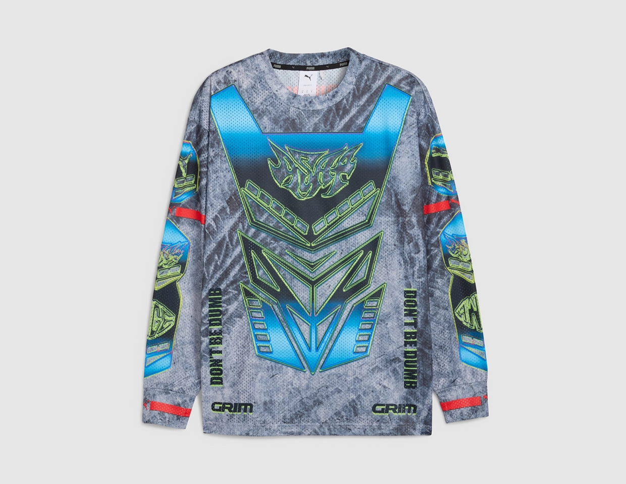 Fresh Look Pilling Resistant Finish PUMA x A$AP ROCKY Moto Armor Longsleeve T-Shirt / Multi