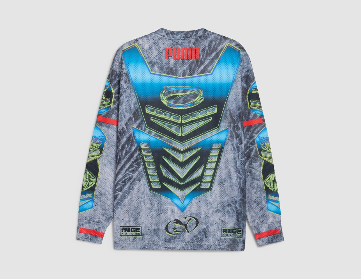 Trendy Look SoftenedTexturedWeave PUMA x A$AP ROCKY Moto Armor Longsleeve T-Shirt / Multi