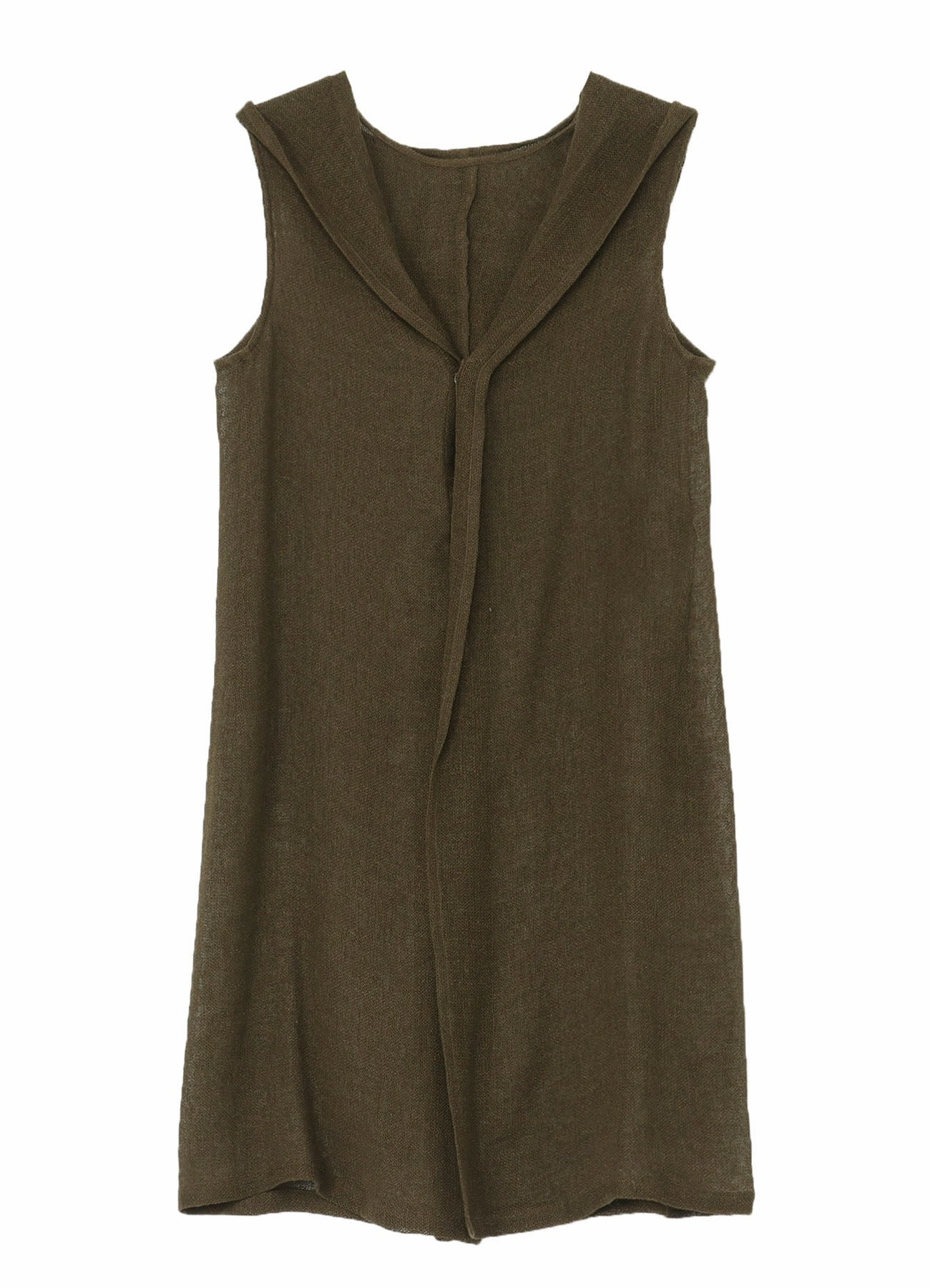 Statement Piece QuiltedPattern LENO CLOTH HOODIE JACKET