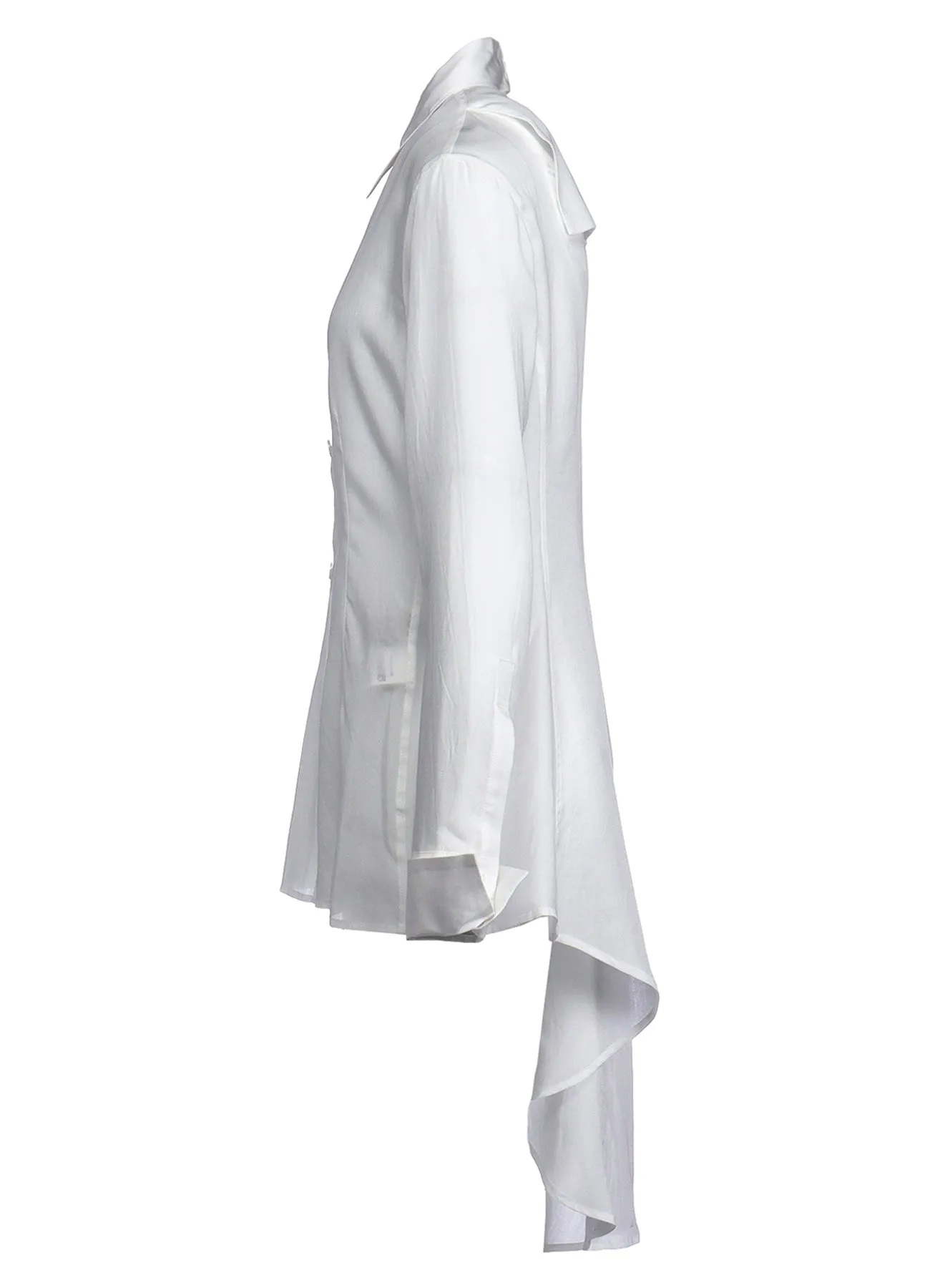 CELLULOSE POPLIN SAILOR CUTTING BLOUSE Airflow Ventilation System