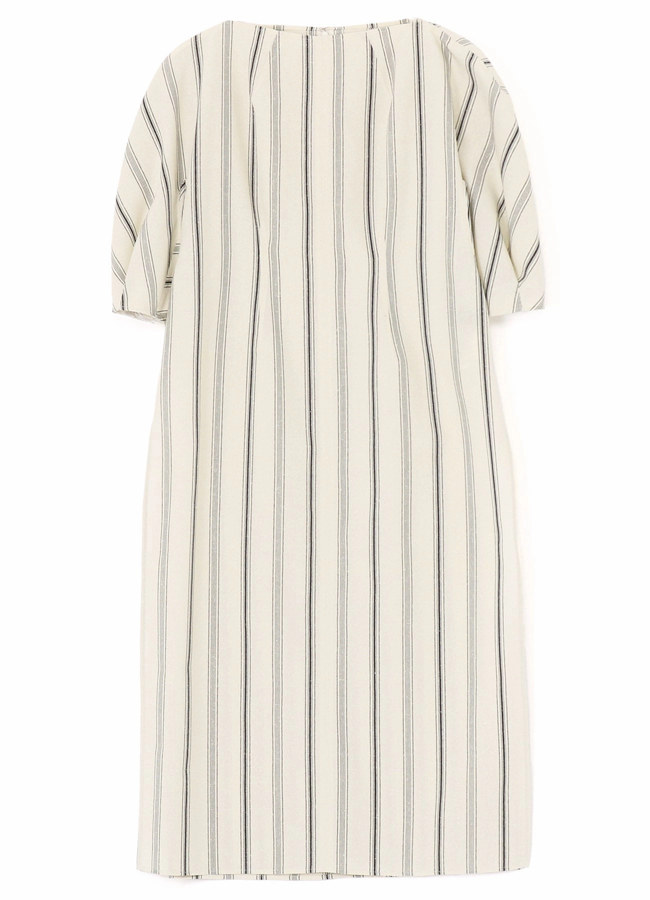 HARD TWISTED STRIPE SLIT DRESS Fitted Base